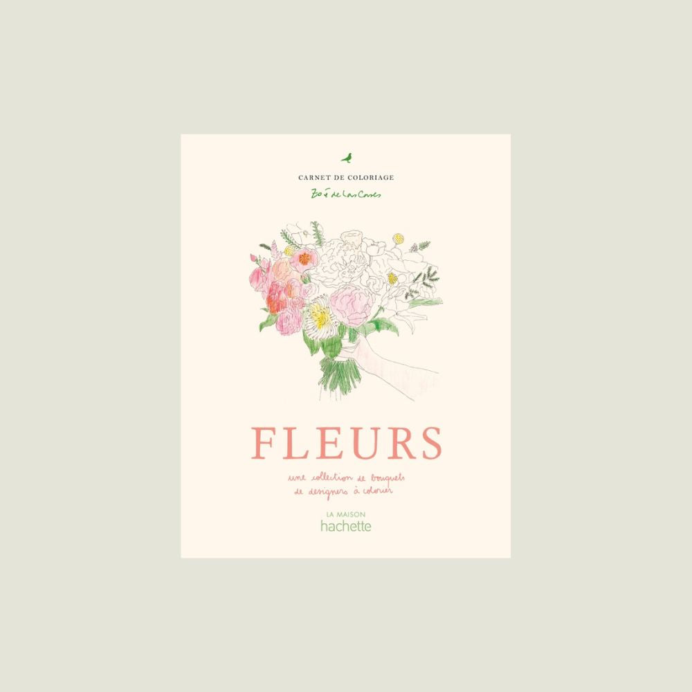 Carnet de Coloriage : Fleurs - Zoé de Las Cases