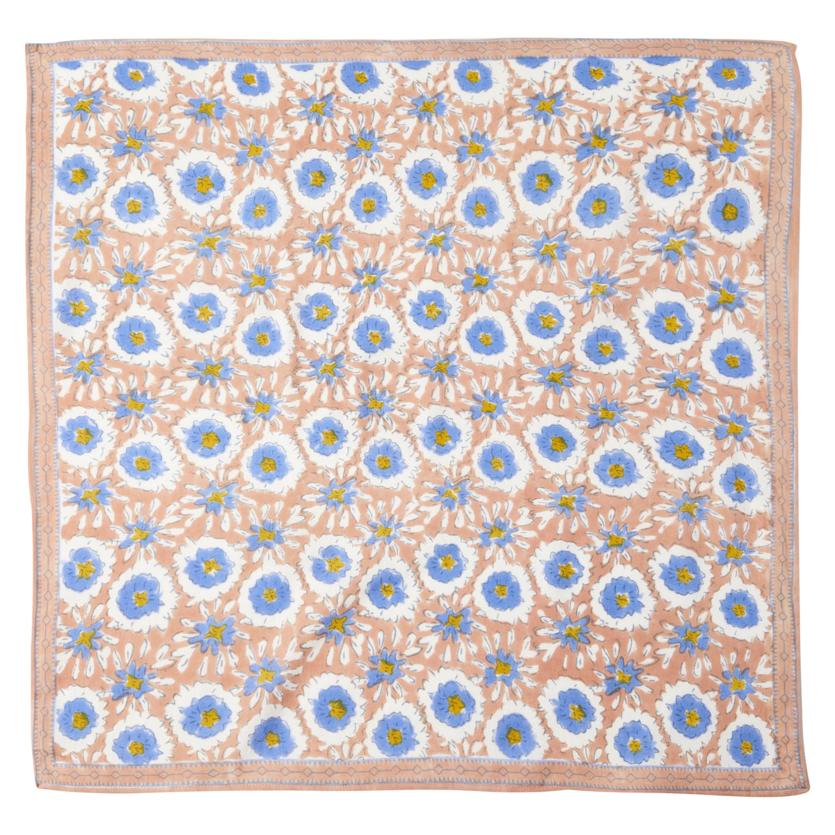 Grand Foulard Indien Margote Sienne - Bonheur du Jour